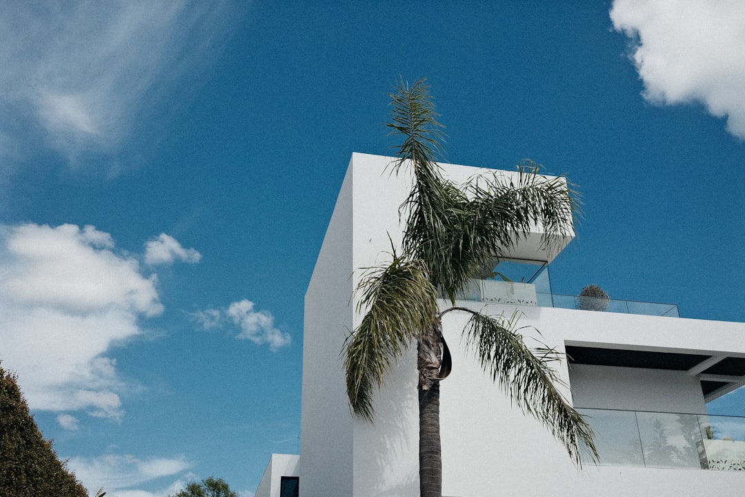 Happy homeowner holding a set of keys, standing in front of their beautiful modern home, symbolizing the financial success...